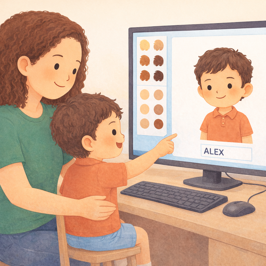 Customize your hero character