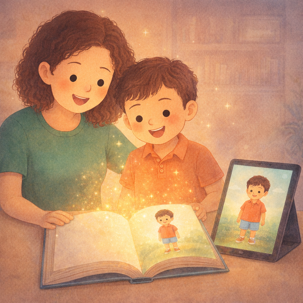 Your finished personalized book